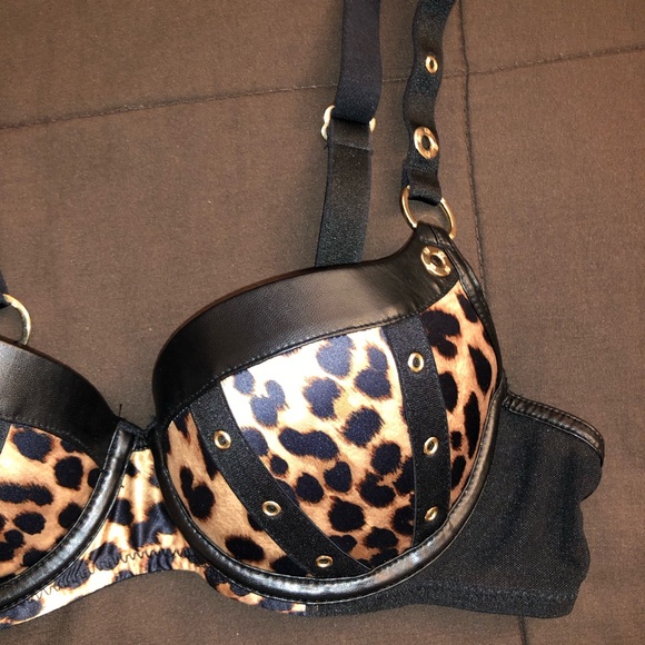 Betty Push Up Cheetah Print Bra - Picture 5 of 8